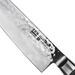 Нож кухонный Сантоку 16,5 см, «Santoku», дамасская сталь, серия Zen, YA35501, YAXELL, Японияфотография - 4