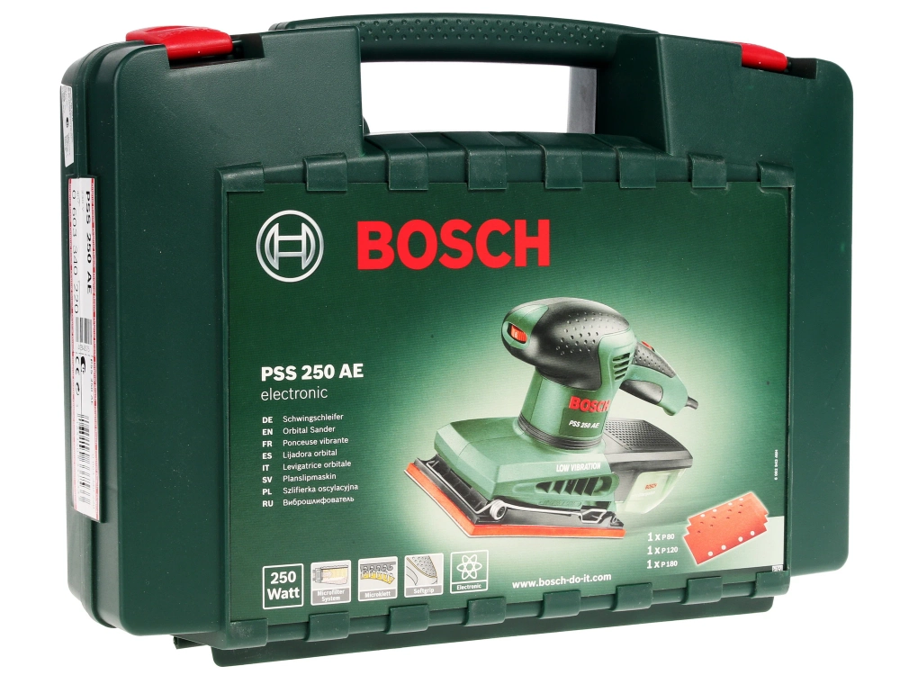 Виброшлифовальная машина Bosch PSS 250 AE