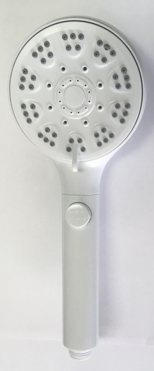 Лейка для душа (5 поз.) в пакет, БЕЛЫЙ  ViEiR (50/1шт)