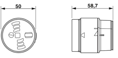 1018740 - PSD-S 50 CE - Соединительный элемент