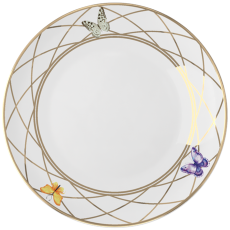 Закусочная/салатная тарелка 22см First Lady Танец бабочек