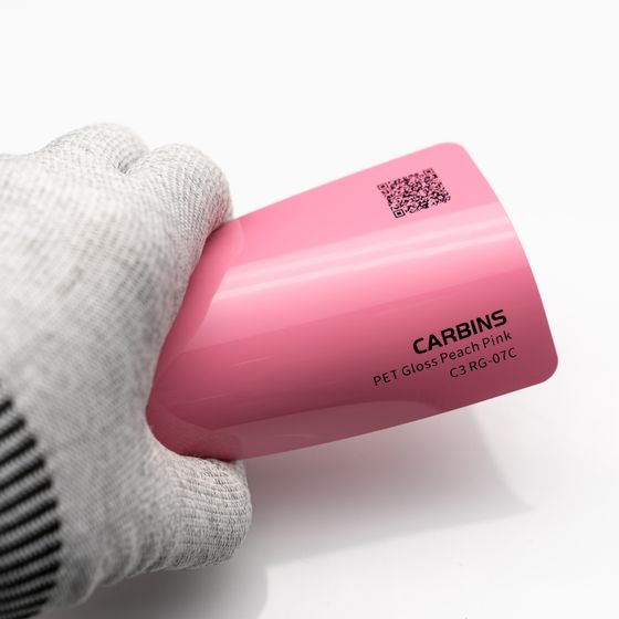 Веер образцов виниловой цветной пленки Carbins