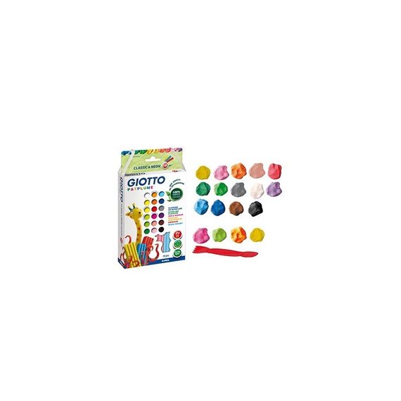 Plastilin \ Пластилин\ Box gıotto patplume 18x20g assor col