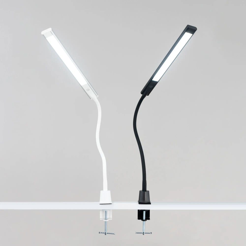 Citilux Рио CL803091N Настольная лампа гибкая на струбцине Чёрная