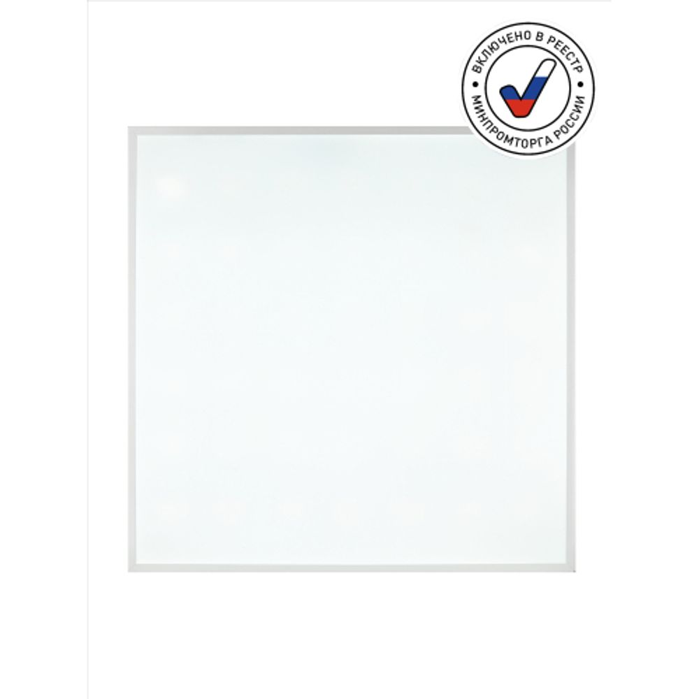 Светильник светодиодный ЭРА SPO-910-9-40K-038 38Вт 4000K 3990Лм 595х595х40 матовый с равномерной засветкой