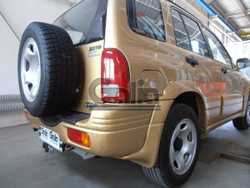 Фаркоп оцинкованный Galia S030A для Suzuki Grand Vitara 1998-2005, Suzuki Grand Vitara XL7 1998-2003(паспорт и сертификат в комплекте)(без электрики)