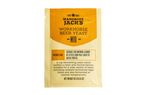 Дрожжи пивные Mangrove Jack Workhorse M10, 10гр.