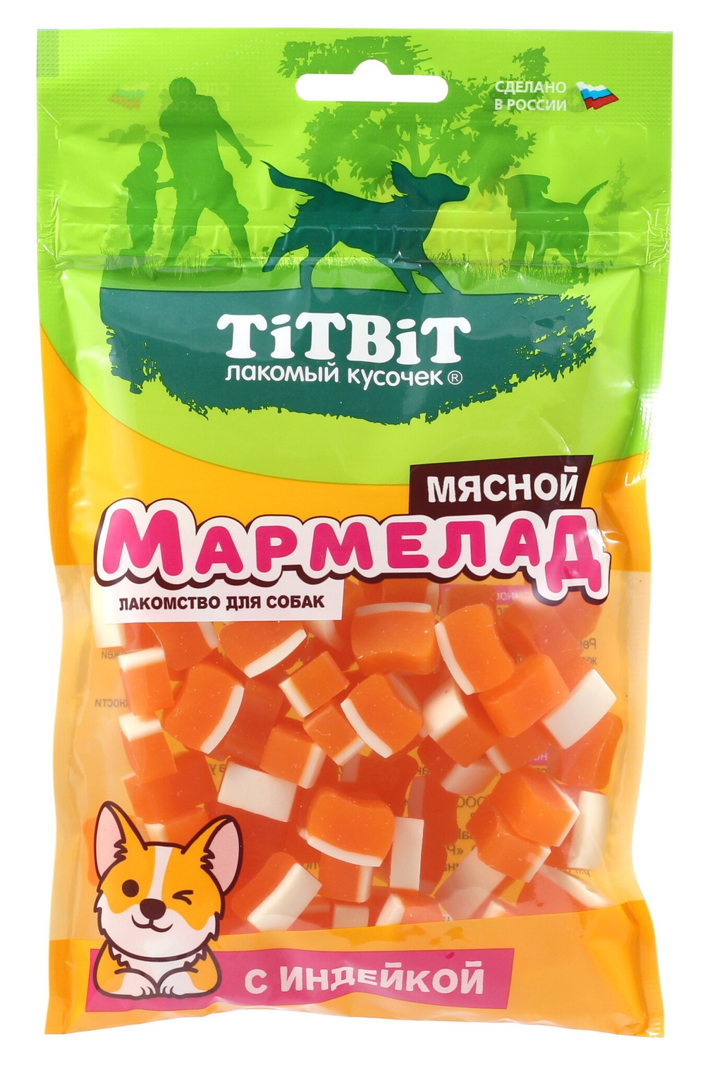 TitBit лакомство для собак мармелад мясной