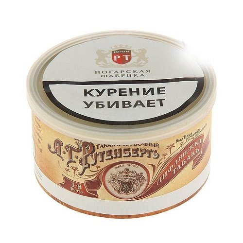 Табак трубочный "А.Г.Рутенберг" (Лифляндскiй табакЪ) 50гр.