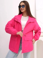 Ветровка удлиненная с капюшоном