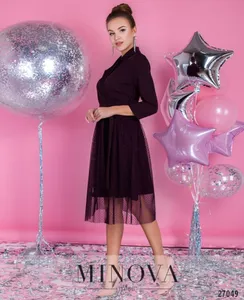 Платье 1124-сливовый Minova