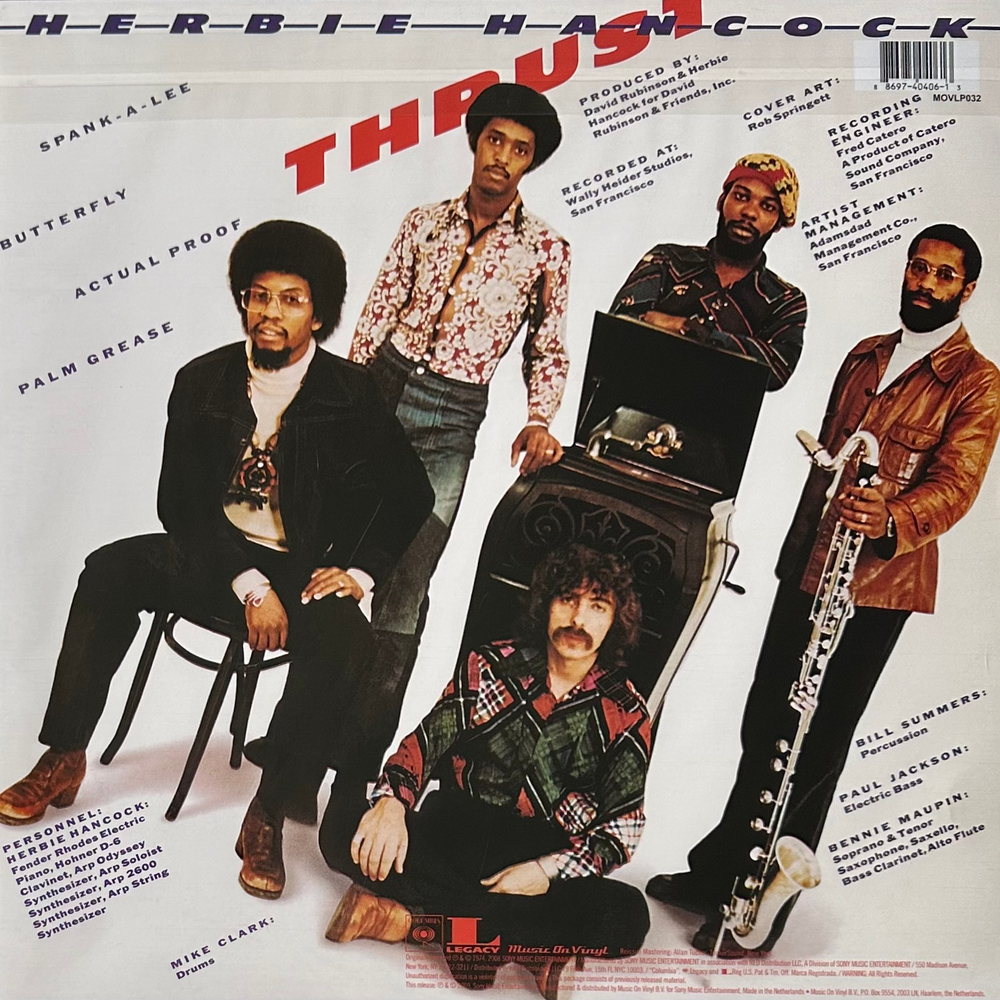 Herbie Hancock ‎– Thrust (Голландия 2009г.)