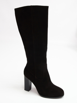 Сапоги женские демисезонные натуральная замша