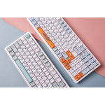 Беспроводная механическая клавиатура MCHOSE G98 Pro, оранжевый и синий, Snow Tiger Switch (G98-OB-ST)