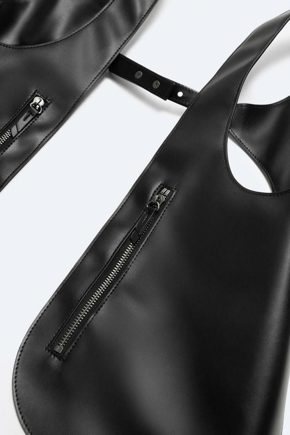 ZARA СУМКА С ПЛЕЧЕВЫМ РЕМНЕМ SOFT, ЧЕРНЫЙ