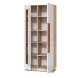 Шкаф Дора 30.02-02, Дуб Сонома, Белый