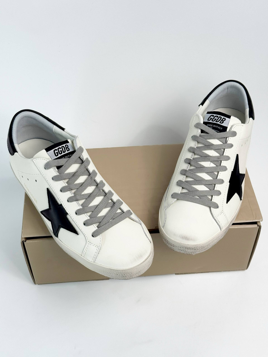 Кеды Golden Goose Superstar #B129 (бел.)