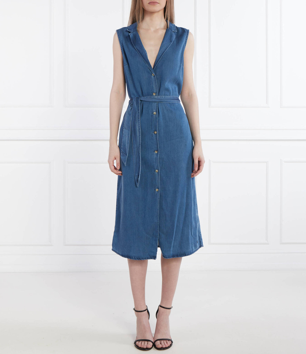 Джинсовое платье MAGGIE Pepe Jeans London - голубой(PL953512)