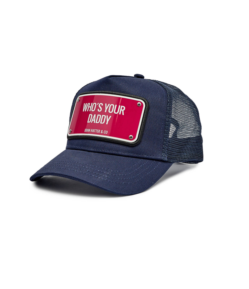Кепка WHO'S YOUR DADDY John Hatter - темно-синий(1-1111-U00)