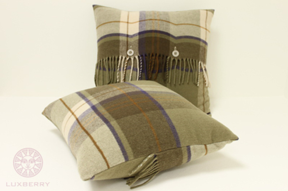 Элитная наволочка декоративная Vandyck зеленая от Luxberry Португалия