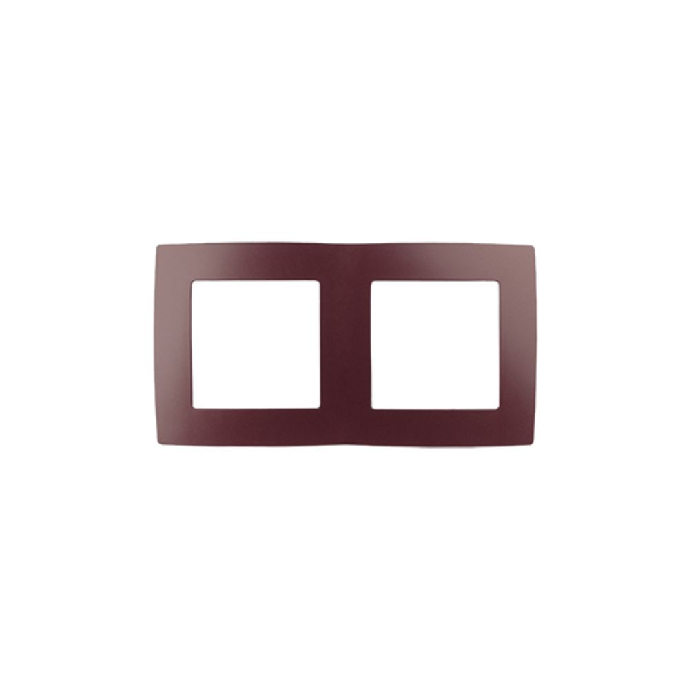 12-5002-25 ЭРА Рамка на 2 поста, Эра12, бордо