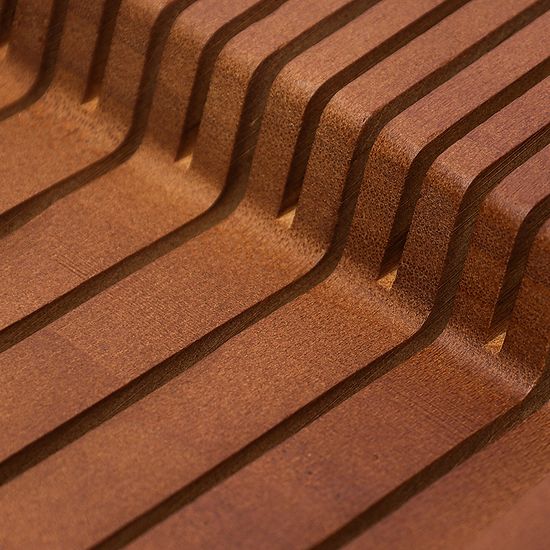 Органайзер для столовых приборов с держателем для ножей bambox, 30х38 см