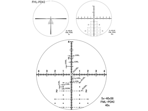 Прицел March-FX 5-40x56 Gen II FML-PDKI FFP 34мм (D40V56FIML10_G2 FML-PDKI)