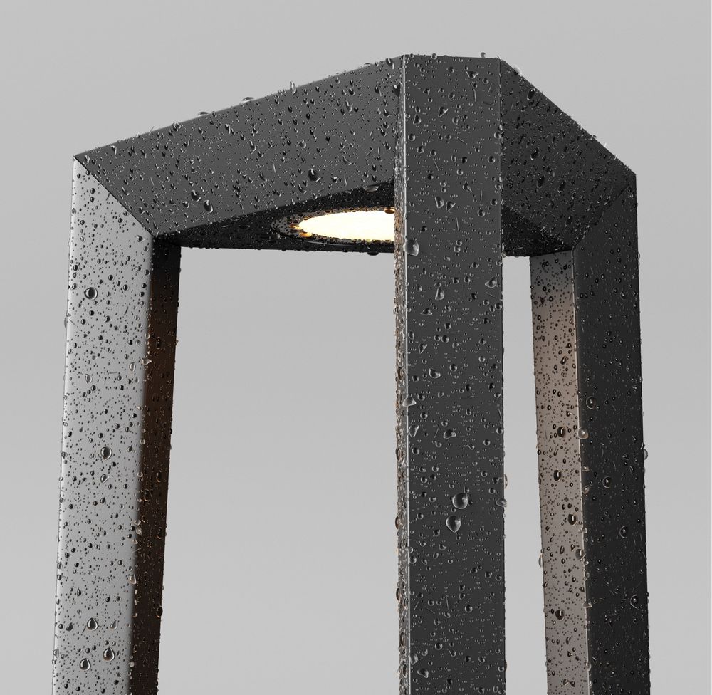 Светильник столбик ландшафтный 12вт 159x200x816мм