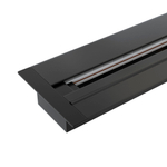 Шинопровод однофазный встраиваемый Elektrostandard Track Rail BK Recessed 85082/00 1м