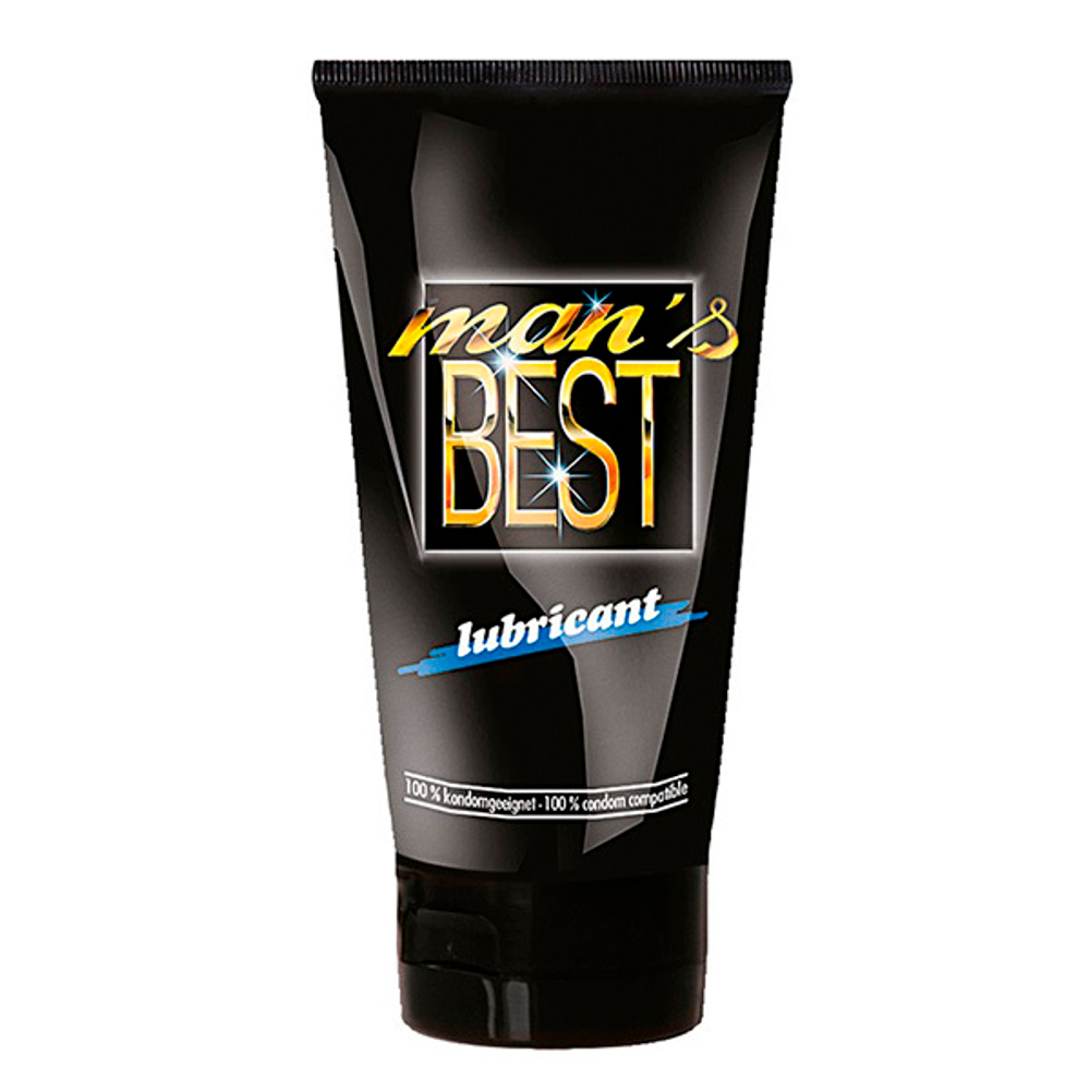 Мужская смазка на водной основе с длительным смазочным эффектом JoyDivision Man's Best Waterbased Natural Lubricant 150мл