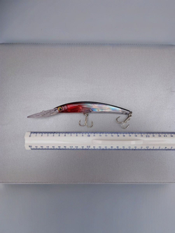 Воблер 170мм 24гр. Для ловли щуки и судака на глубине 8 метров.