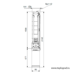 Скважинный насос Grundfos SP 7-27N 3x380 4 98703875