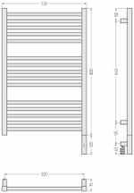 Сунержа Модус 3.1 800х500 МЭМ правый