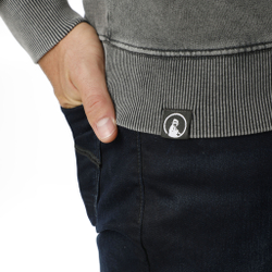 Мужская кофта теннисная Quiet Please GOAT Hoody Men - Grey, Black