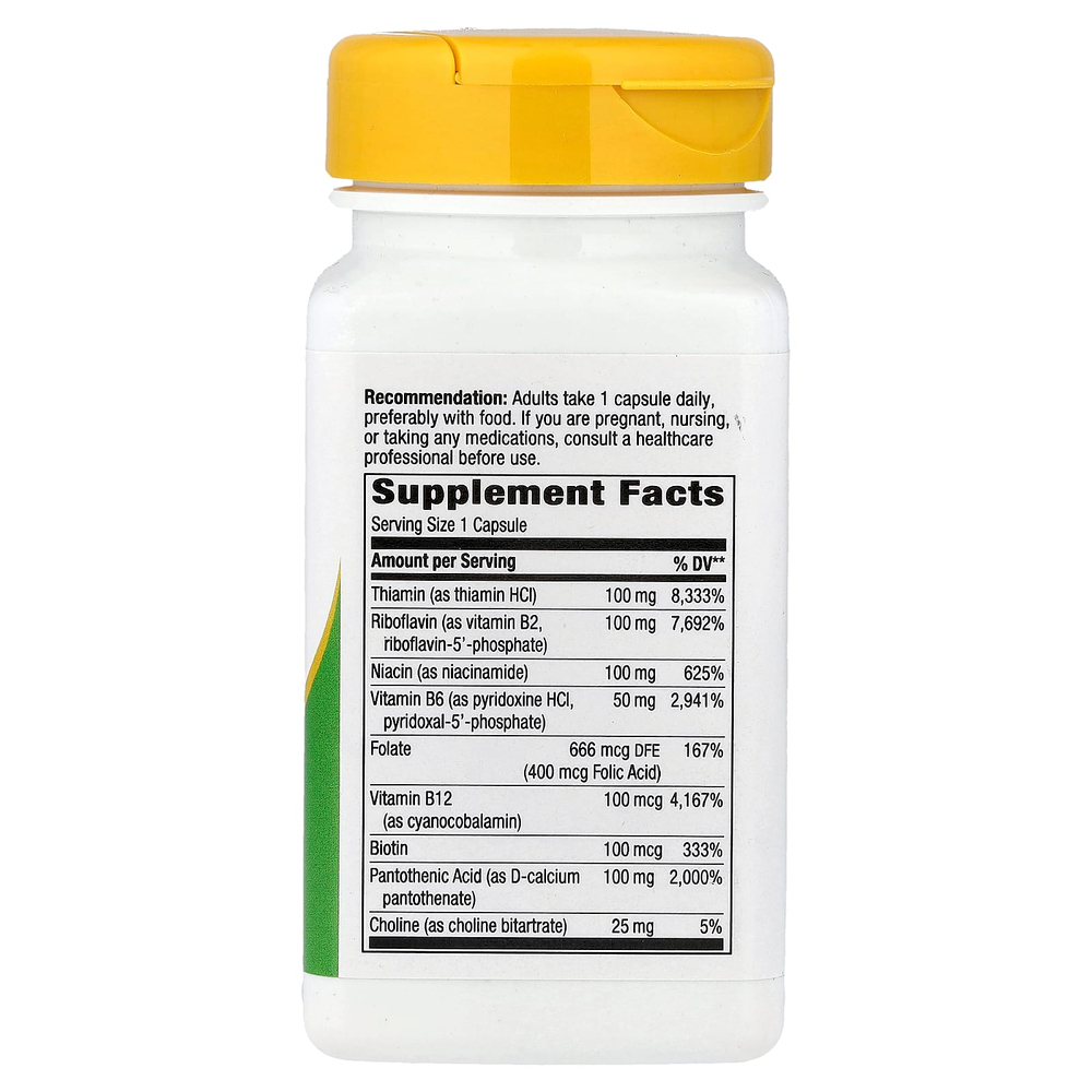 Nature's Way, B-100 Complex, 60 капсул