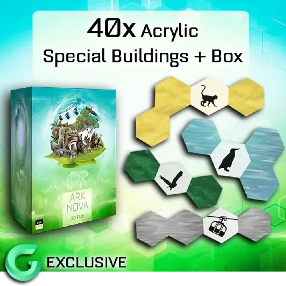 [Предзаказ] Premium Acryl Terrain Set #2 (Special Buildings + Box for all acrylic tiles)