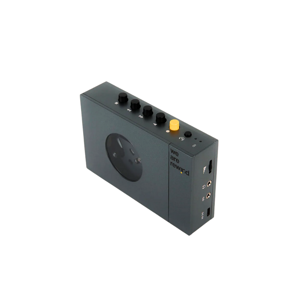 We Are Rewind Cassette Player Grey