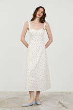 Сарафан из джинсы миди