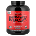 MuscleMeds, Carnivor Mass, анаболический протеин из говядины, печенье и сливки, 2632 г (5,8 фунта)