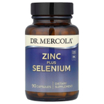 Dr. Mercola, цинк и селен, 90 капсул