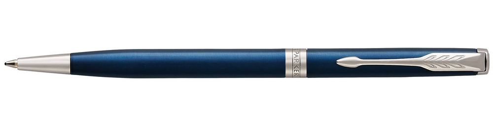 Шариковая ручка Parker Sonnet Slim Subtle Blue Lacquer CT Mblack