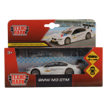 Модель ин. мет. "BMW M3 DTM" 11,3см, двер, белый, коробка 67318 (96) (Технопарк)