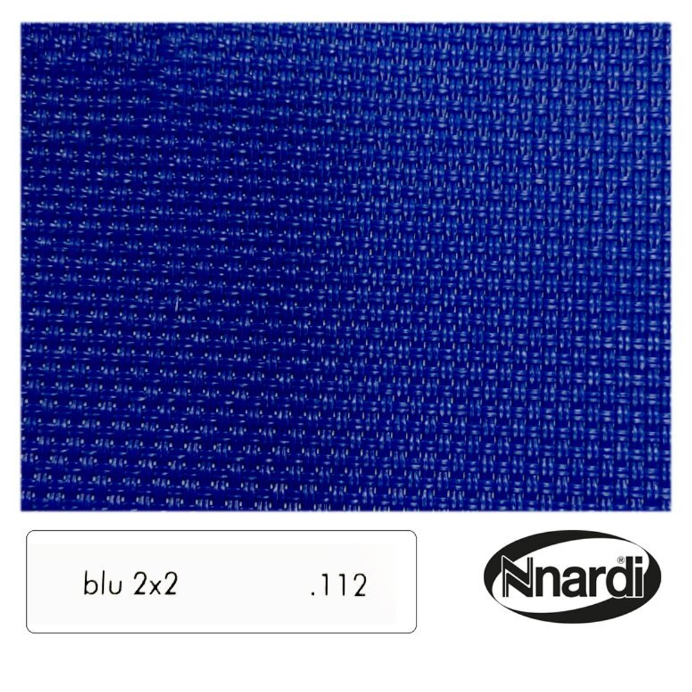 Шезлонг-лежак пластиковый Nardi Omega, белый, синий