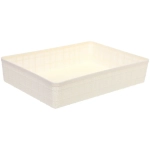 Корзина - органайзер для хранения «СТЭНТ», цвет белый, 32*23*6.8см