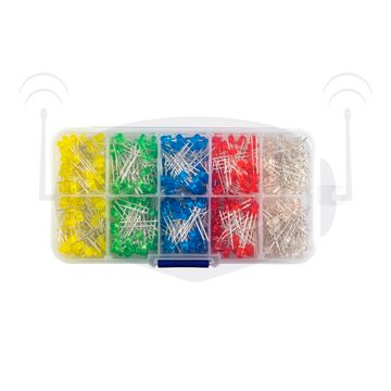 Набор светодиодов 500 шт 3 мм