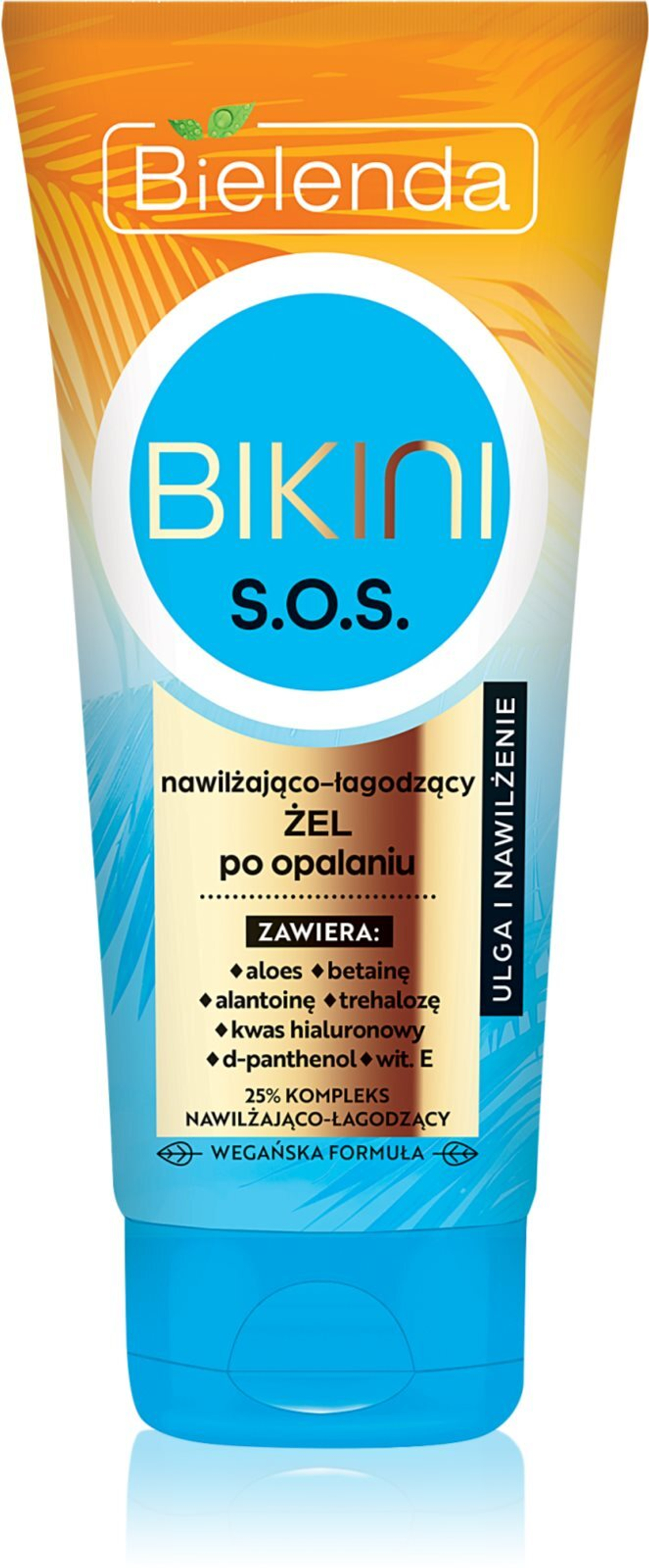 Bielenda Bikini - успокаивающий гель после загара /  S.O.S. 150  ml  / GTIN 5902169052201