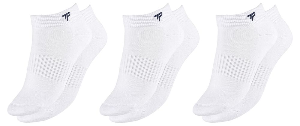 Теннисные носки Tecnifibre Low Cut 3P - white