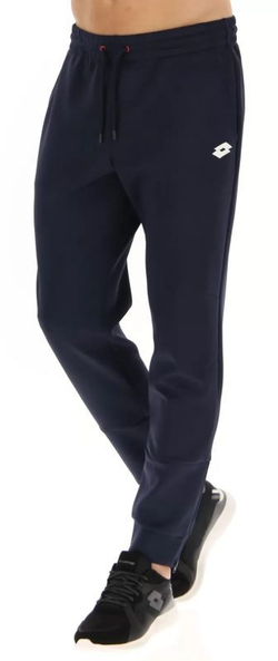Мужские теннисные штаны Lotto Squadra II Pant - navy blue