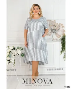 Платье 8-234-серый Minova