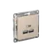 Розетка USB AtlasDesign тип A+A 5В/2.1А 2х5В/1.05А механизм песочн. SE ATN001233